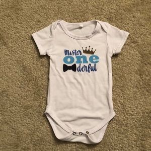 First Birthday Onesie